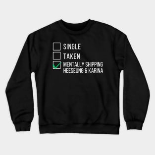 Mentally Shipping Heeseung & Karina Crewneck Sweatshirt